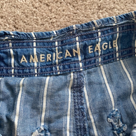 American Eagle Outfitters Shorts Size 4 Blue & White - Picture 4 of 13
